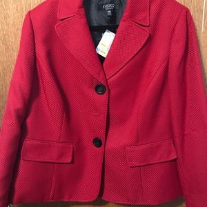 Woman’s Red Jacket